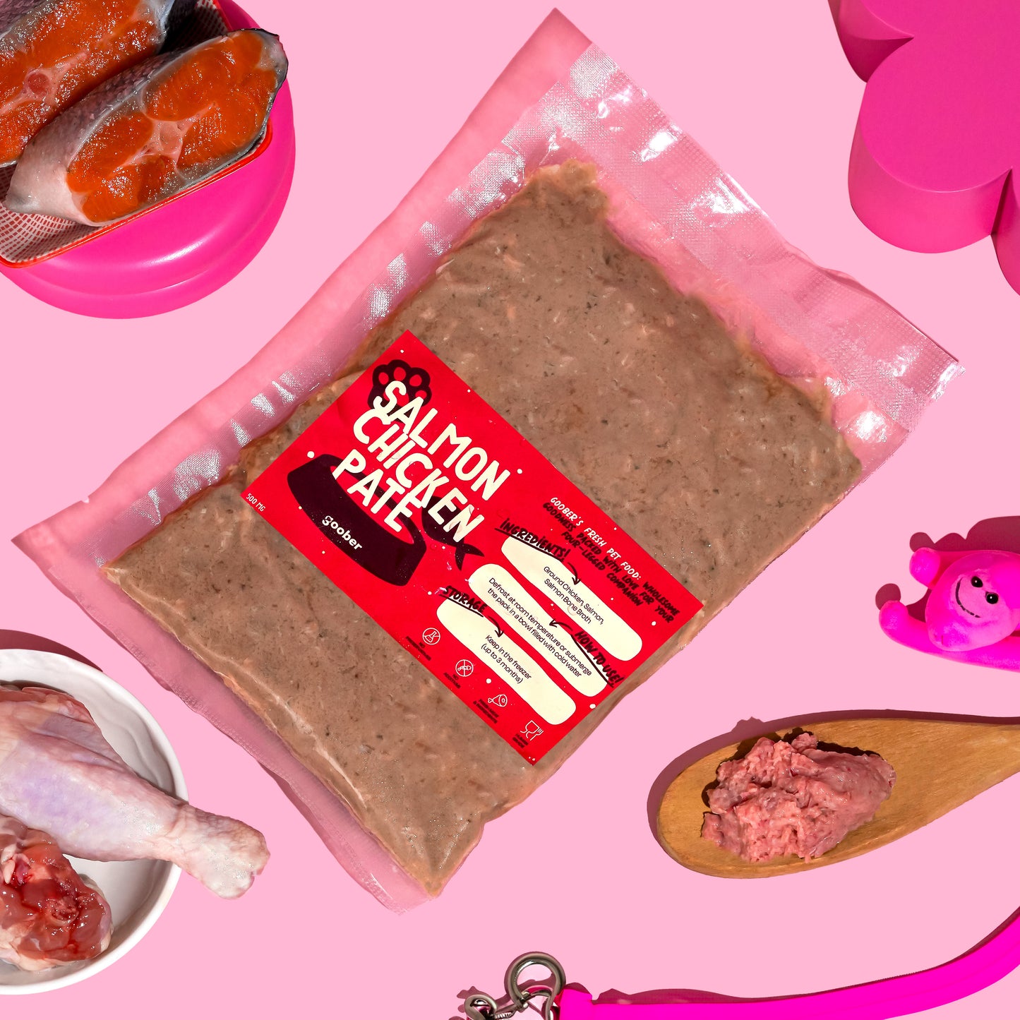 Goober's Salmon Chicken Pate