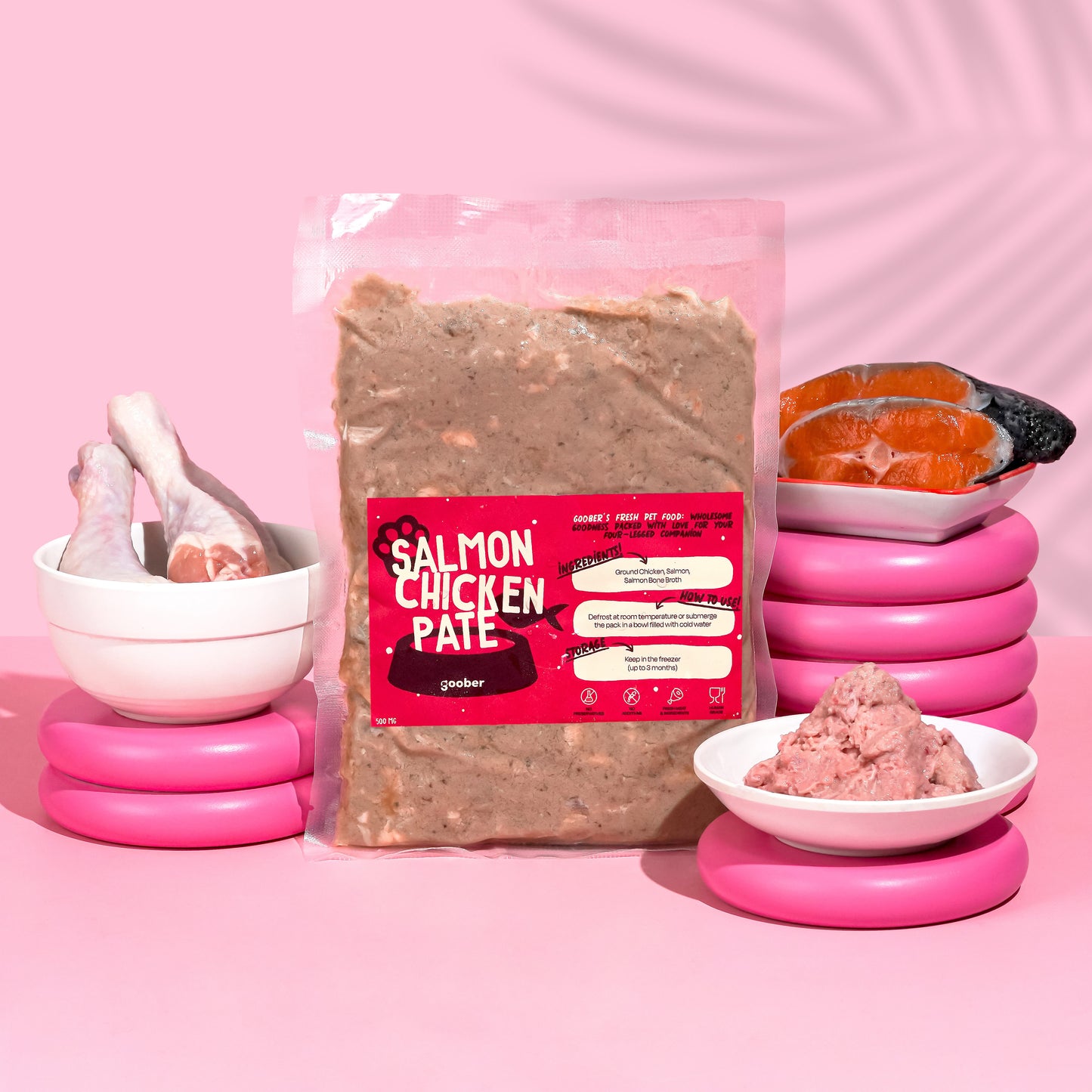 Goober's Salmon Chicken Pate